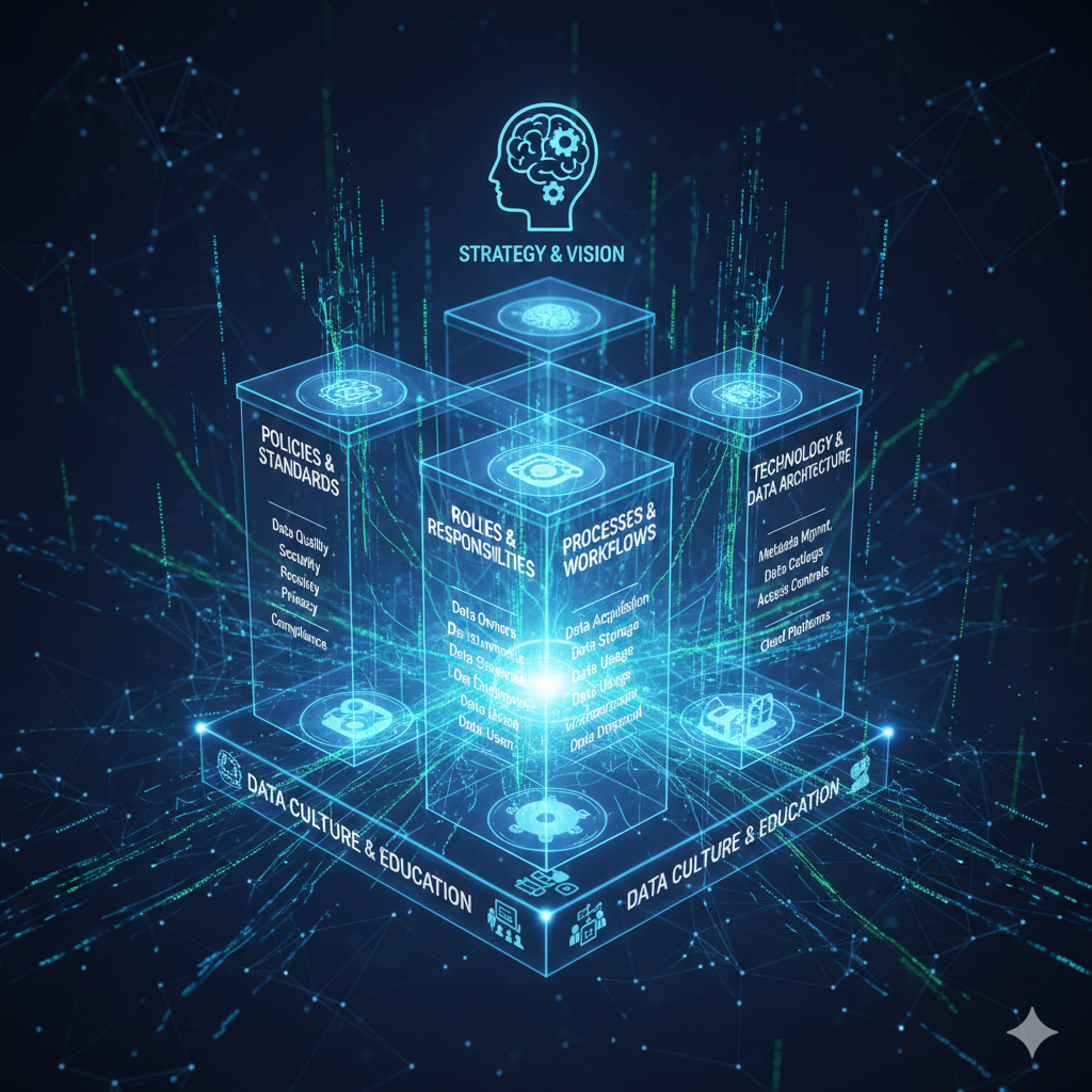 Image displaying the Data Governance Framework